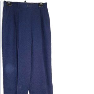 Cristian Trapani 100% Pure Wool Fully Lined Dress Pants, Size: 10, Color: Black